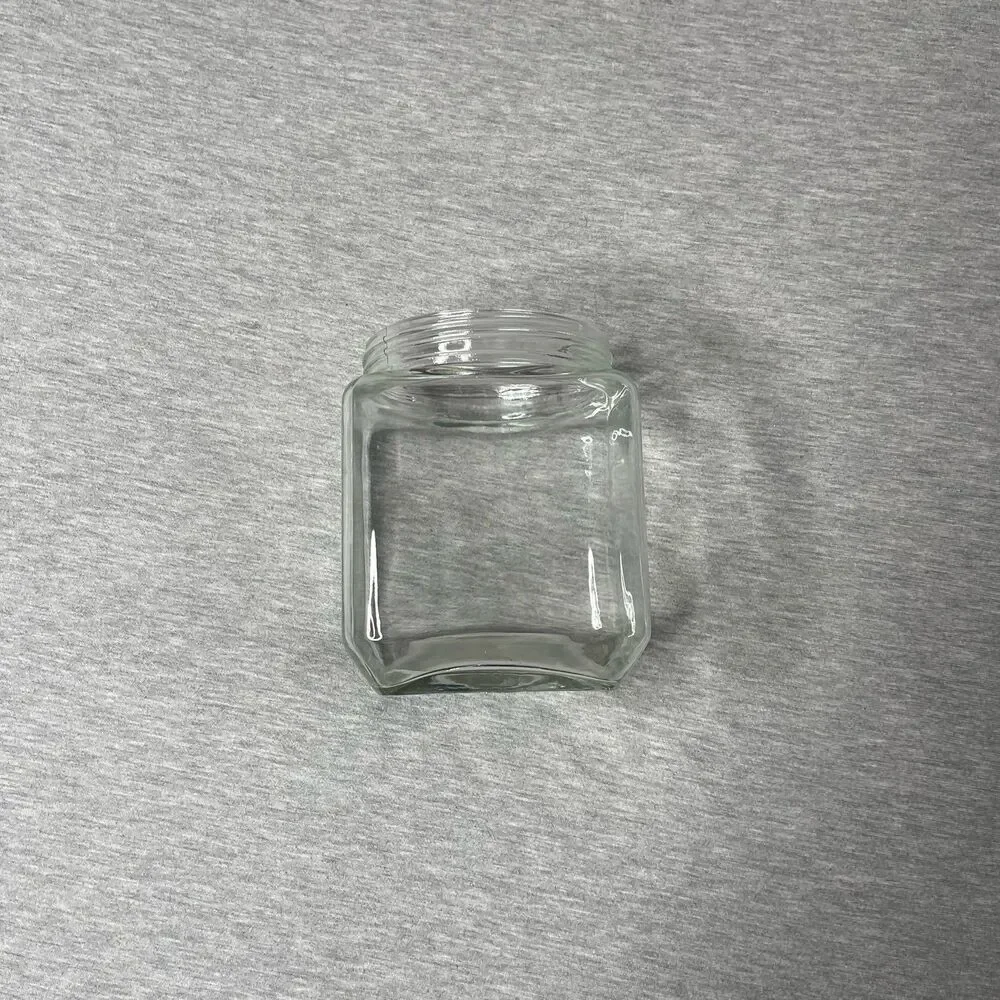 Target 5.5” Clear Square Glass Jar
